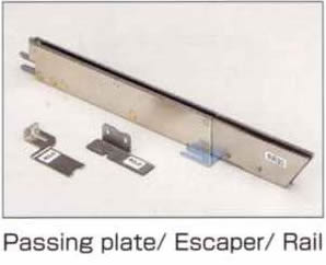 Screw passing plate